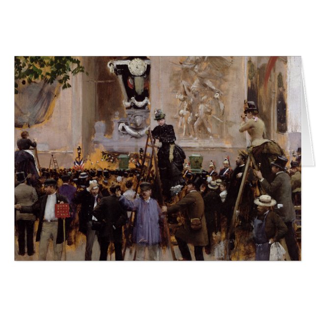 De begrafenis van Victor Hugo (Voorkant Horizontaal)