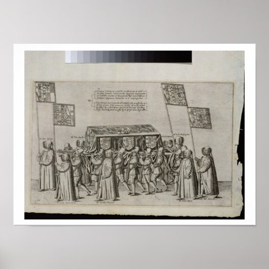 De begrafenismaatschappij van Sir Philip Sidney (1 Poster (Voorkant)