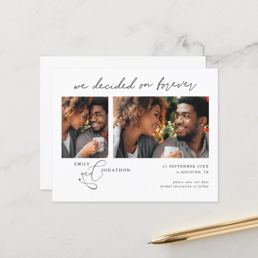 De begroting besloot op 2 foto's van Forever spare (Voorkant / Achterkant in situ)