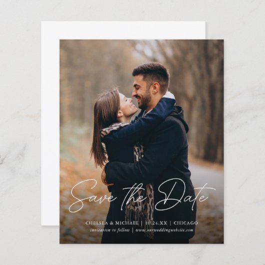 De begroting bewaart de Datum Stijlvolle de Vertic (Voorkant / Achterkant)