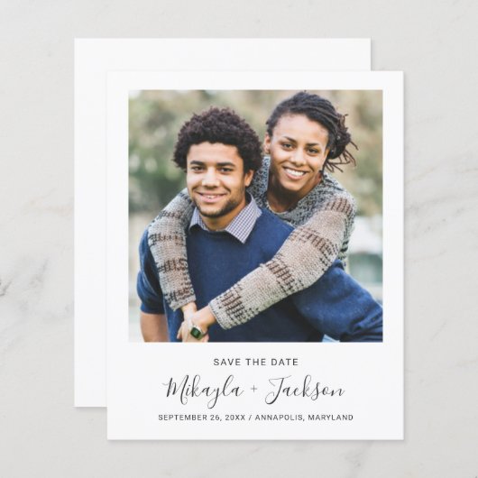 De begroting bewaart het Minimale Manuscript van d (Voorkant / Achterkant)