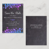 De begroting botanische olievloeistof rustige bewa notitiekaartje (Voorkant / Achterkant)