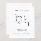 De begroting die de knoop bindt bewaart de Datum (Voorkant / Achterkant)