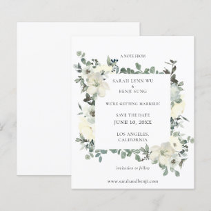 De begroting Dusty Blue & White Floral sparen de D