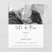 De begroting laat deze foto zwart-wit sparen de Da (Voorkant)