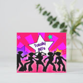 De begroting roze in totaal de Uitnodiging van de  (Staand voorkant)