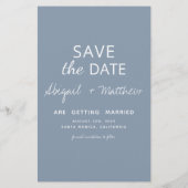 De begroting sparen de Datum Moderne Eenvoudige Ui (Achterkant)