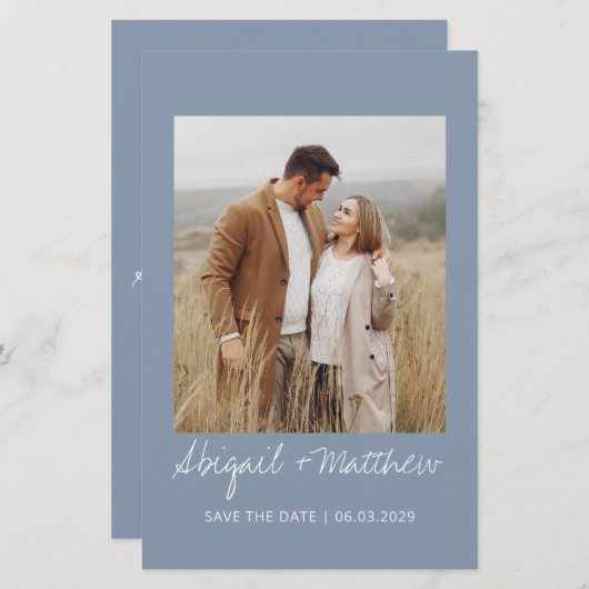 De begroting sparen de Datum Moderne Eenvoudige Ui (Voorkant / Achterkant)