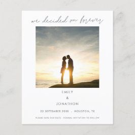 De begroting wij op de Foto van Forever sparen de 