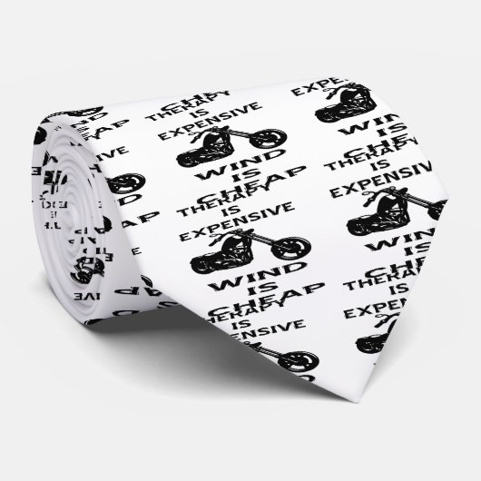 De behandeling is duur. stropdas (Opgerold)