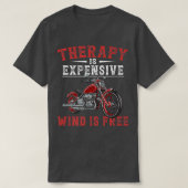 De behandeling is duur Wind is gratis Funny Sarcas T-shirt (Design voorkant)