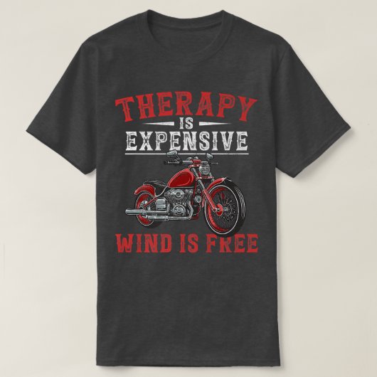 De behandeling is duur Wind is gratis Funny Sarcas T-shirt (Design voorkant)