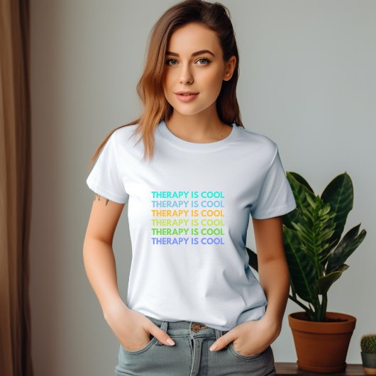 De behandeling is kool t-shirt