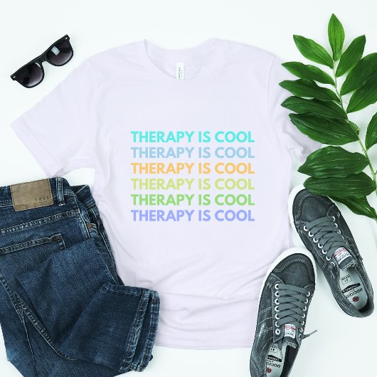De behandeling is kool t-shirt