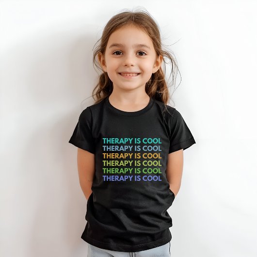 De behandeling is kool t-shirt