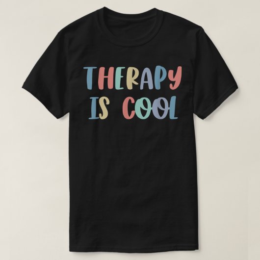 De behandeling is kool t-shirt (Design voorkant)