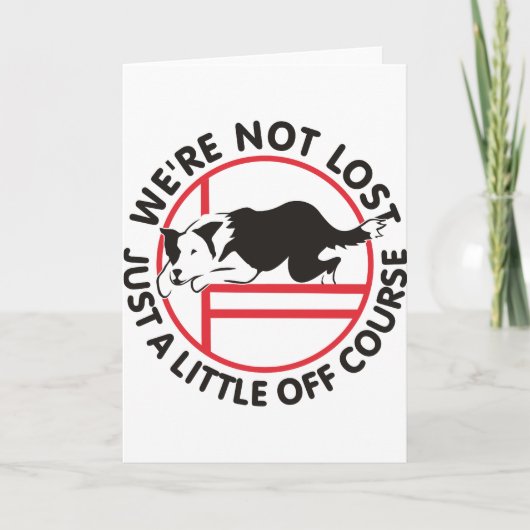 De Behendigheid van border collie van Cursus Kaart (Voorkant)