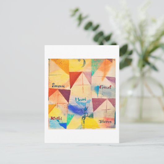 De Beierse Don Giovanni, Klee Briefkaart (Staand voorkant)