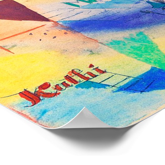 De Beierse Don Giovanni, Klee Poster (Hoek)