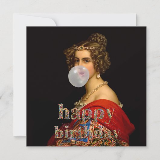De Beierse schoonheid en Bubble Gum Gefeliciteerd (Voorkant)
