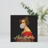 De Beierse schoonheid en Bubble Gum Happy Birthday (Staand voorkant)