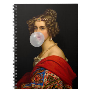 De Beierse schoonheid en de kauwgom	 Notitieboek