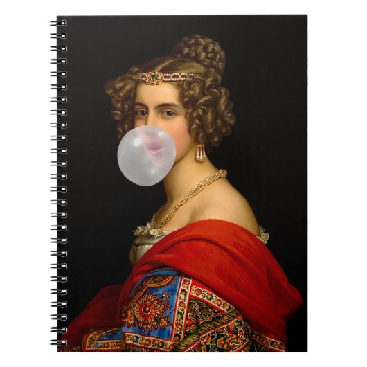 De Beierse schoonheid en de kauwgom Notitieboek (Voorkant)