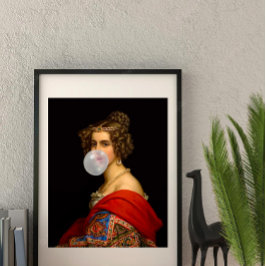 De Beierse schoonheid en de kauwgom	 Perfect Poster