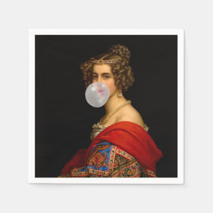 De Beierse schoonheid en de kauwgom	 Servet