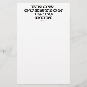 De bekende vraag is of de laptop van Dum geschikt Briefpapier