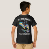 De bekendheid van autisme Eagle is sterker dan het T-shirt (Achterkant volledig)