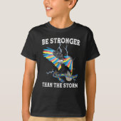 De bekendheid van autisme Eagle is sterker dan het T-shirt (Voorkant)