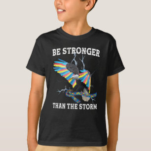 De bekendheid van autisme Eagle is sterker dan het T-shirt