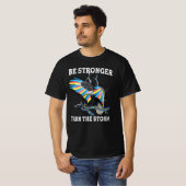 De bekendheid van autisme Eagle is sterker dan het T-shirt (Voorkant volledig)