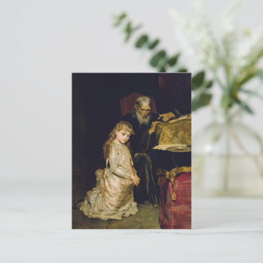 De bekentenis briefkaart (Staand voorkant)