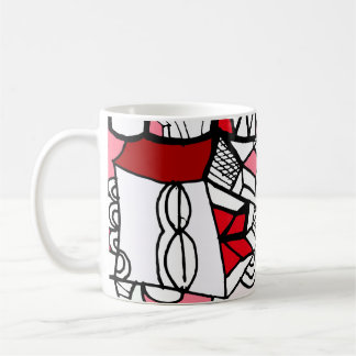 De beker van een barista koffiemok