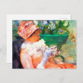 De Beker van Tea door Mary Cassatt Briefkaart (Voorkant / Achterkant)