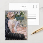 De Beker van Tea | Mary Cassatt Briefkaart<br><div class="desc">De Beker van Tea (jaren '80) door de Amerikaanse impressionistische kunstenaar Mary Cassatt. De olie op het schilderij van het canvas toont een portret van een vrouw die in een stoel zit met haar theebeker. Gebruik de ontwerphulpmiddelen om douanetekst toe te voegen of het afbeelding te personaliseren.</div>