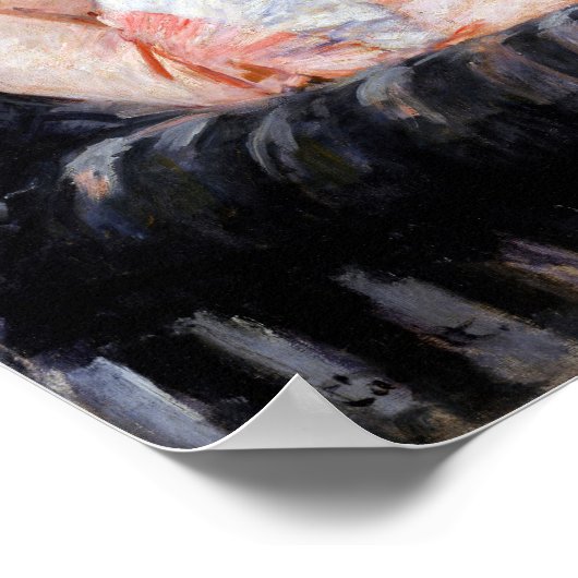 De Beker van Tea, Mary Cassatt Poster (Hoek)