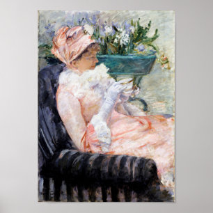 De Beker van Tea, Mary Cassatt Poster