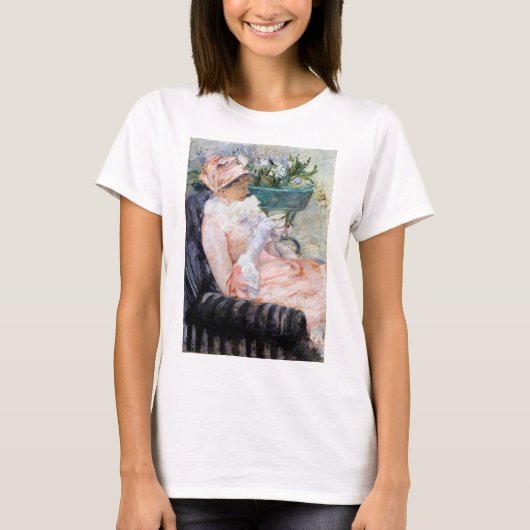 De Beker van Tea, Mary Cassatt T-shirt (Voorkant)