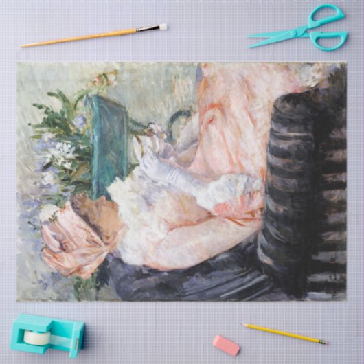 De Beker van Tea, Mary Cassatt Tissuepapier (Craft)