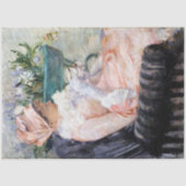 De Beker van Tea, Mary Cassatt Tissuepapier (Voorkant)