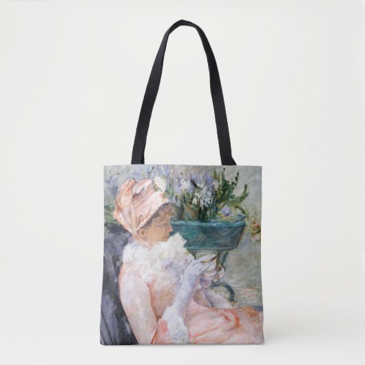 De Beker van Tea, Mary Cassatt Tote Bag (Voorkant)