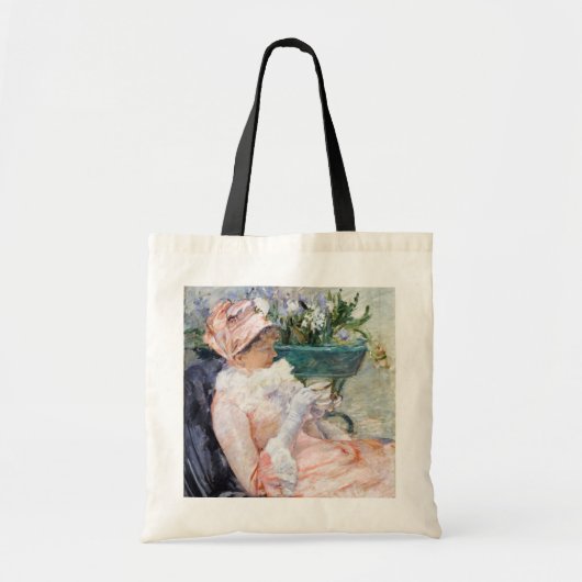 De Beker van Tea, Mary Cassatt Tote Bag (Voorkant)