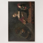 De bekering van Maria Magdalena - Caravaggio Legpuzzel (Verticaal)