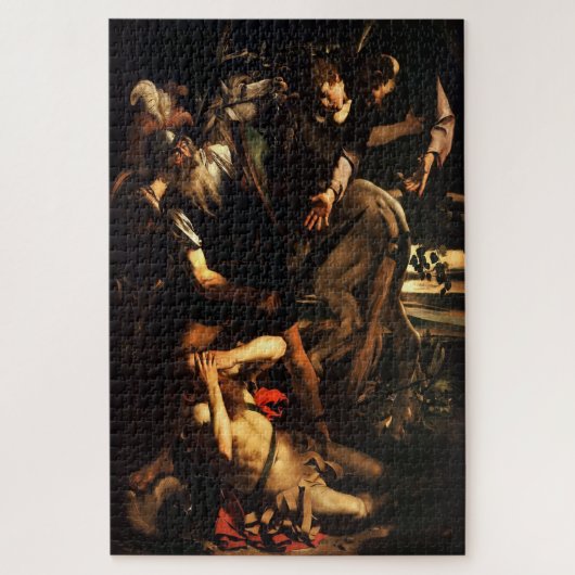 De bekering van Sint-Paulus 1600-01 - Caravaggio Legpuzzel (Verticaal)