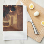 De Bekering van Sint-Paulus Fijn Kunst Theedoek (Quarter Fold)