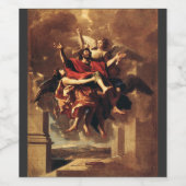 De Bekering Van Sint-Paulus Fijne Kunst Wijn Etiket (Enkel label)