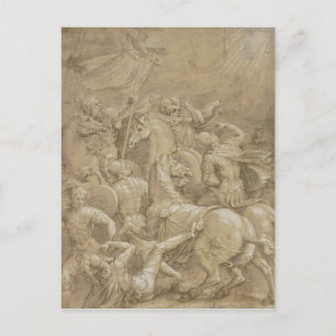 De Bekering van Sint-Paulus Kunst Briefkaart